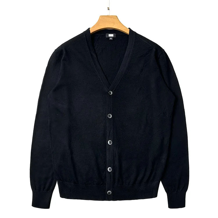 

Busin Sle V-Ne Открытый кардиган-свитер, весенне-осенне-зимняя верхняя одежда, повседневный вязаный топ большого размера для мужчин и женщин...