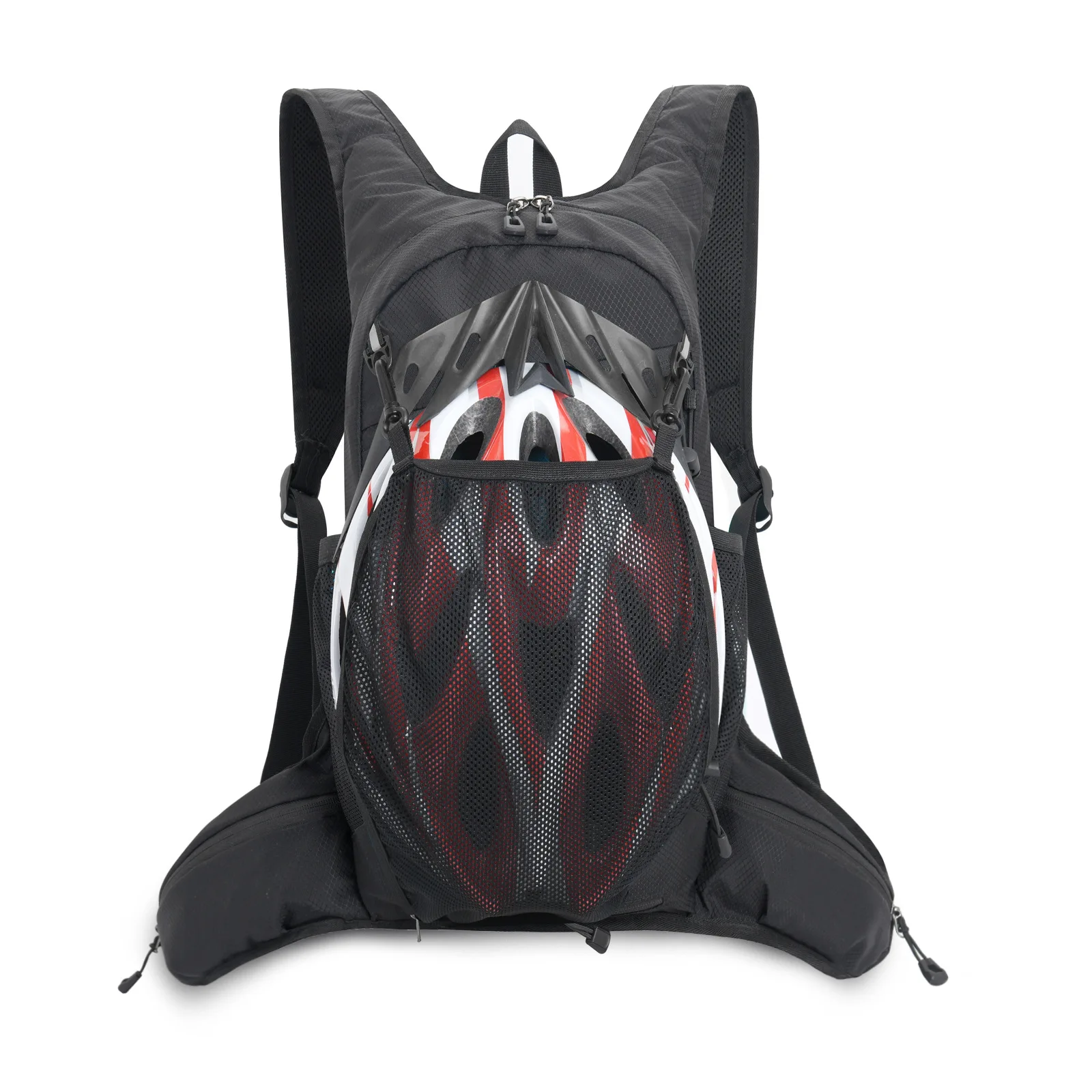 Lightweight Hydration Backpack 20L Water Bladder Compatible Cycling Running Hiking Pack with Reflective Strips