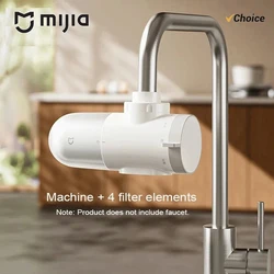 Newest Mijia Faucet Water Purifier 2 Household Kitchen Tap Visible Water Filter Activated Carbon Percolator System