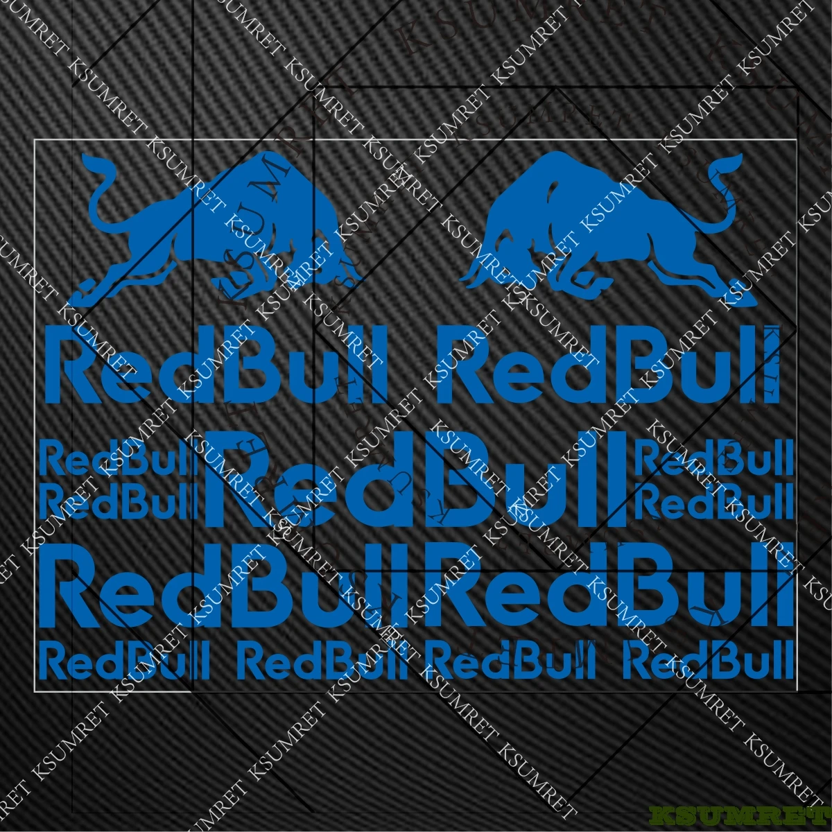 Рождественский красный бык наклейка на мотоциклетный бак шлем наклейки