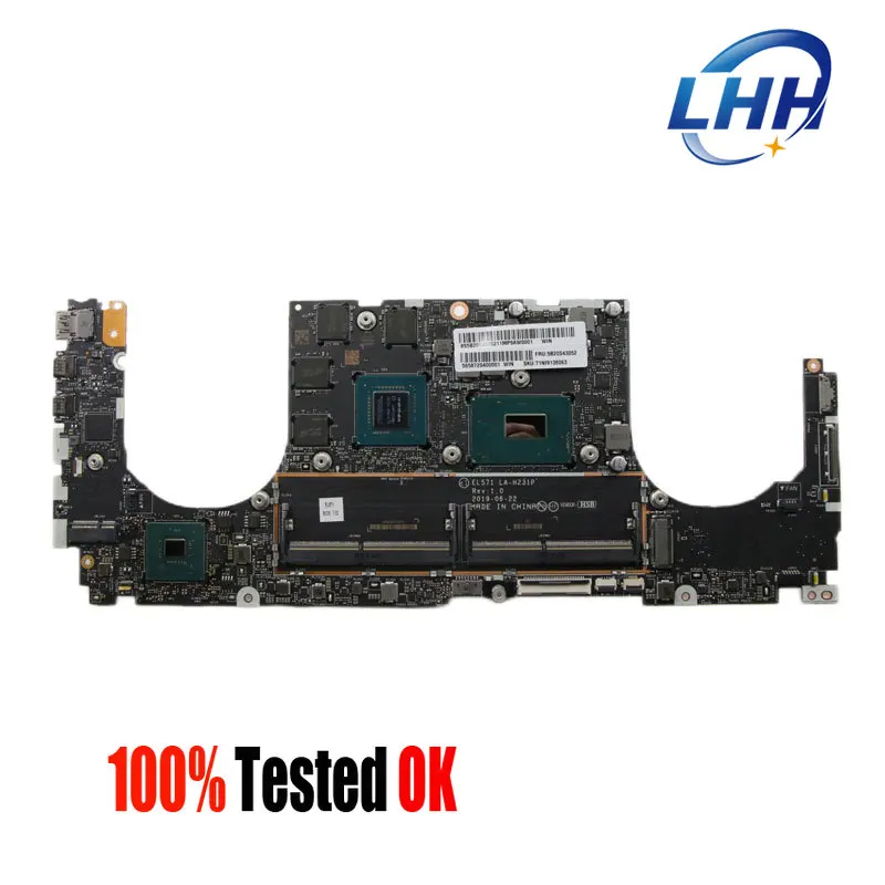 

LA-H231P Mainboard for Lenovo Yoga S740-15IRH Touch Laptop Motherboard GPU GTX 1650 4G I7-9750H CPU