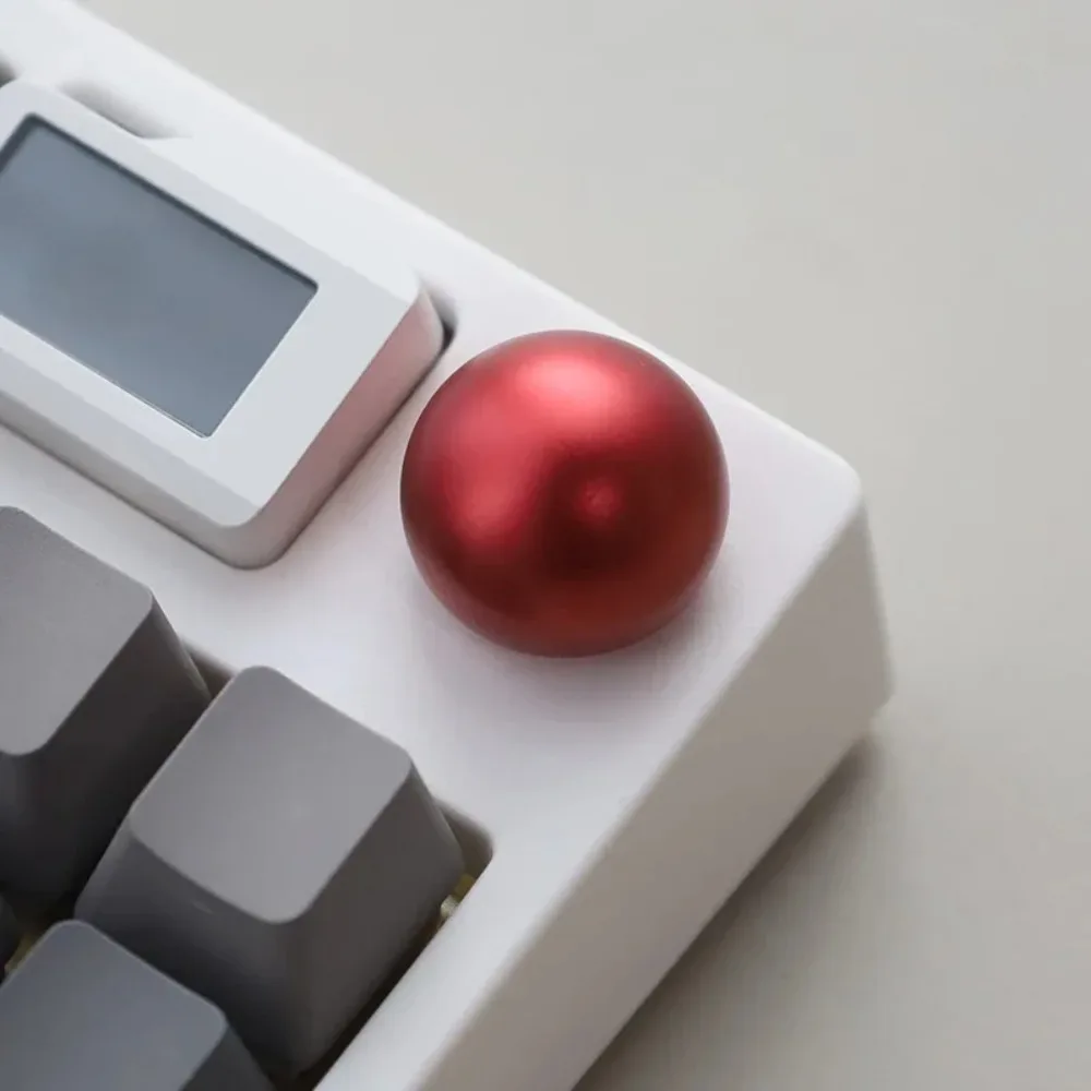 Keydous Mechanical Keyboard Knobs Keycaps for NJ80/NJ98 Gaming Accessories Adjust Parts Circular Metal Hemispherical Knob Gifts - Image 5