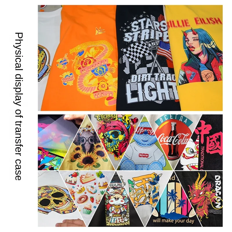 New Cross-Border A3 White Flatbed Printer Thermal Transfer Machine for Clothes/T-Shirts Hot Stamping Printing