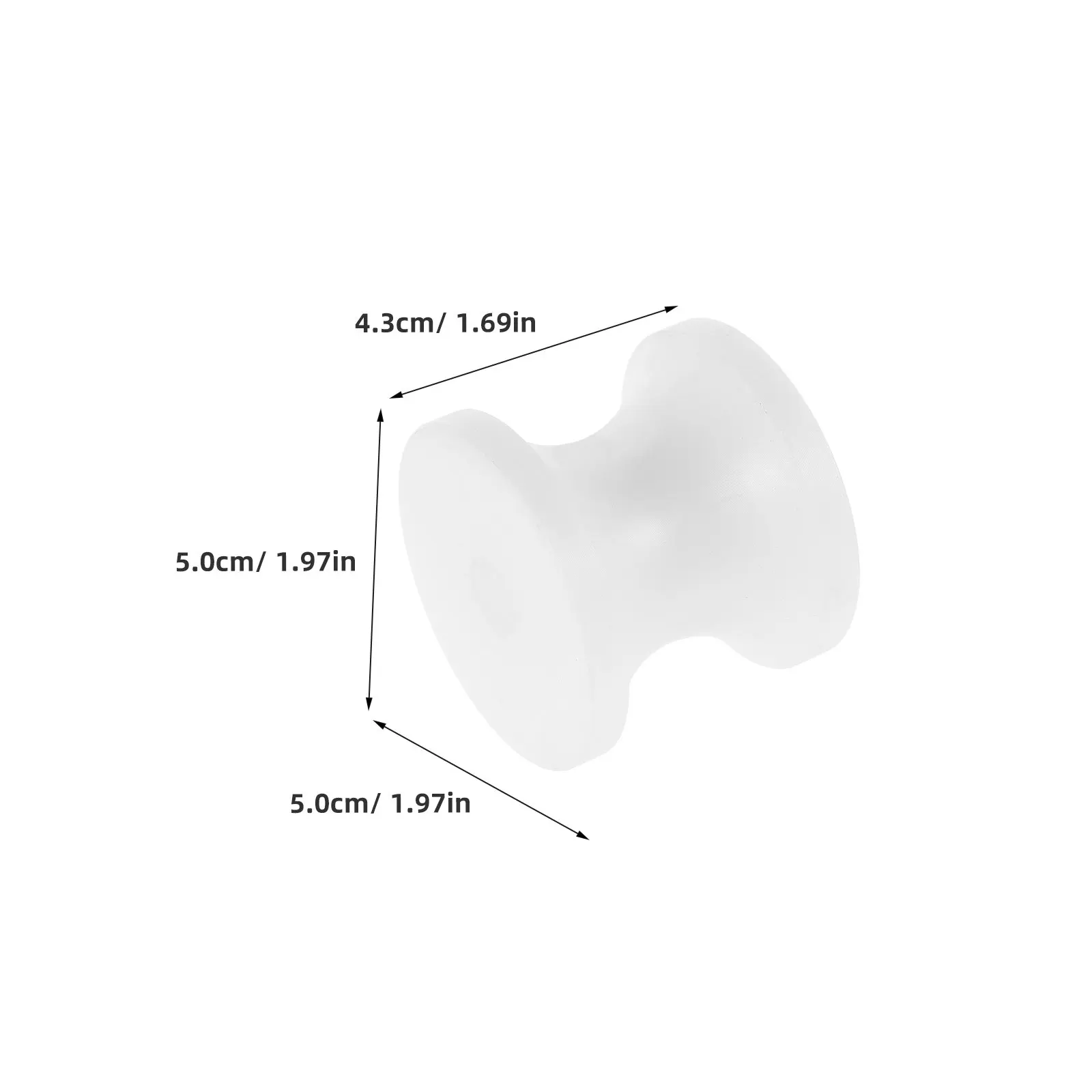 Nylon Anchor Bow Roller for Boats Marine Grade Anchor Guide Roller Smooth Chain Passage Effortless Single Person Retrieval 2x1.7 view 5