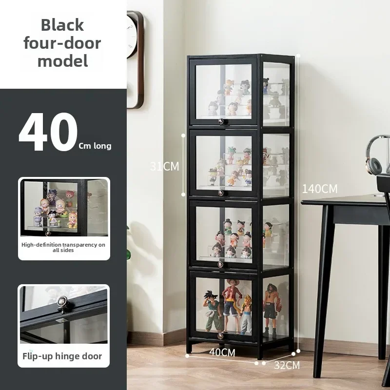 Figure display cabinet LEGO acrylic display stand household ornament building block storage shelf transparent dust cabinet