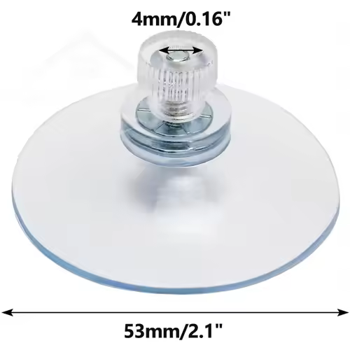 5/10Pcs Suction Cups with Screw 25/32/41/53mm Plastic Sucker Pad Holder PVC Sucker with Screw Nut for Bathroom Window Car Shade - Image 8