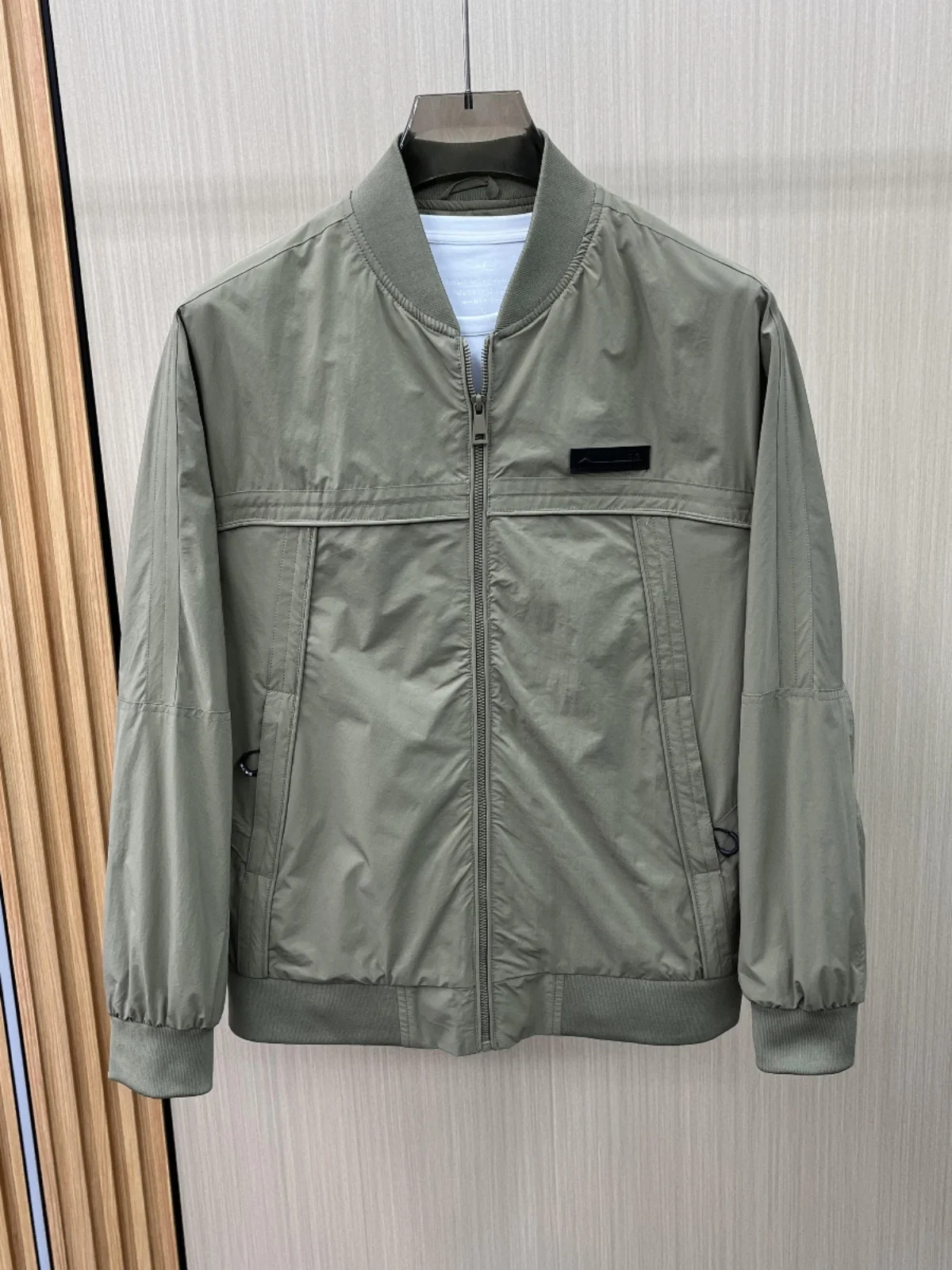 

Повседневная мужская куртка с бейсбольным воротником, новая весенне-осенняя корейская версия, легкая модная верхняя одежда для взрослых