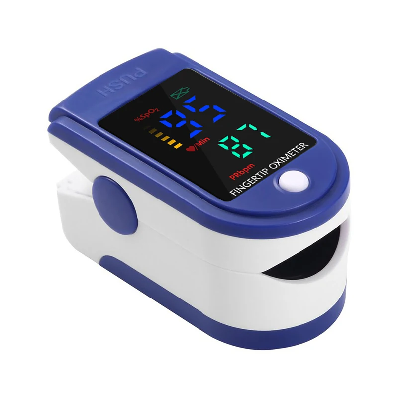 Pulse Oximeter Finger Clip Pulse Monitor Home Monitoring Pulse Oximeter Blood Oxygen Saturation Detector Clip