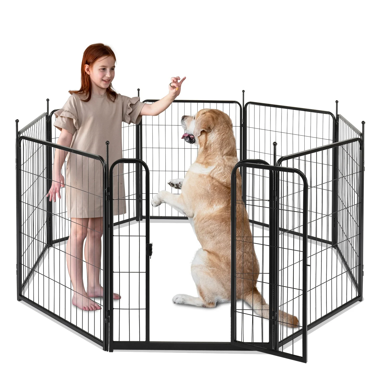 Dog Playpen Pet Dog Fence, 32