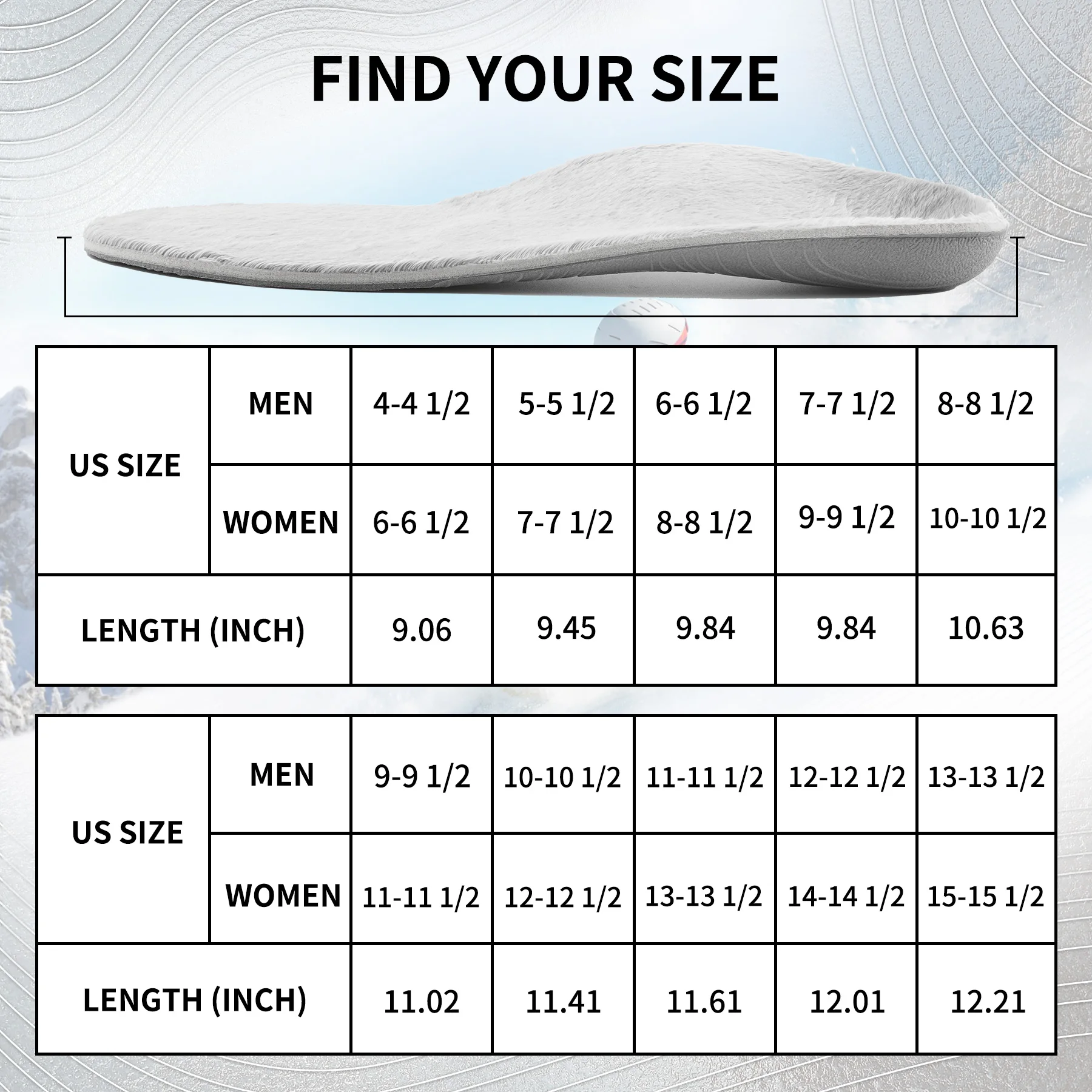 Winter Warm Orthopedic Insole Plantar Fasciitis Arch Support Men Women Shoe Insert Sole,Orthotics Sneaker Insoles Comfort Heel