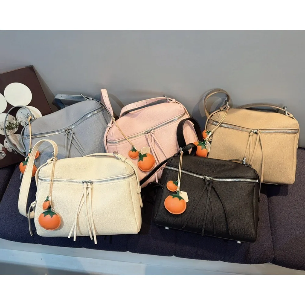 

2026 New Simple Large Capacity Leisure Commuting Fashion Shoulder Unique Texture Fashion Simple Casual Daily Exquisite
