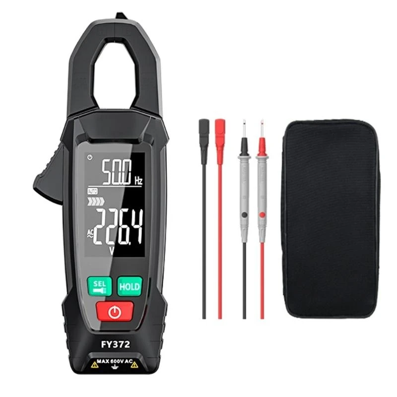 

L9BE Electrical Clamp Multimeter LCD Display Auto Measurement Portable NCV Tester