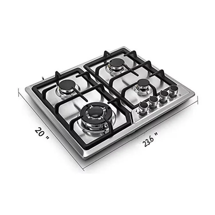 Modern Novel Design China Wholesale 4 Burners Kitchen Gas Stove for Home and Camping