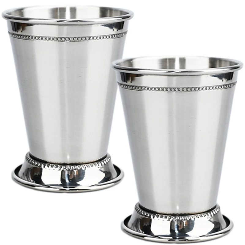 

380ml Mint Julep Mug Stainless Steel Cocktail Mug Mixed Drinks Mug Martini Mojito Drink Bar Party Beer Mugs Julep Bar Wine Glass