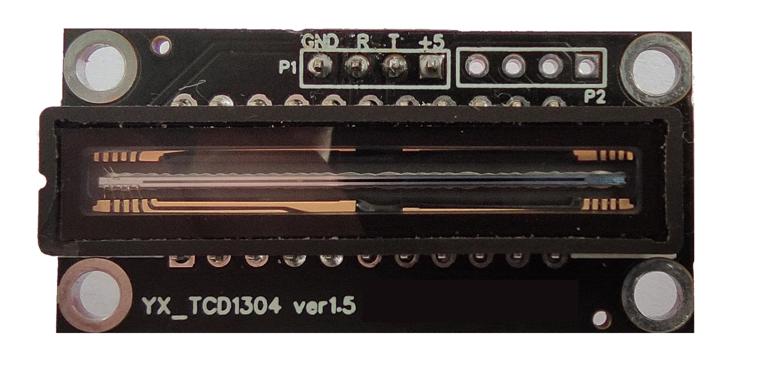 Módulo CCD lineal TCD1304 Salida de puerto serie USB, se puede utilizar para la adquisición de análisis espectral