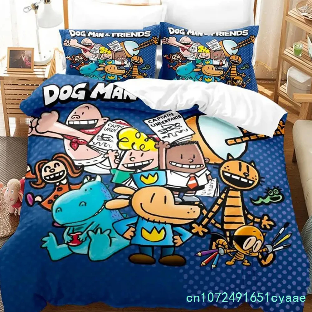 3d-プリント漫画犬男寝具セット男の子女の子ツインクイーンサイズ布団カバー枕カバーベッド子供大人ファッションホームテキスタイル