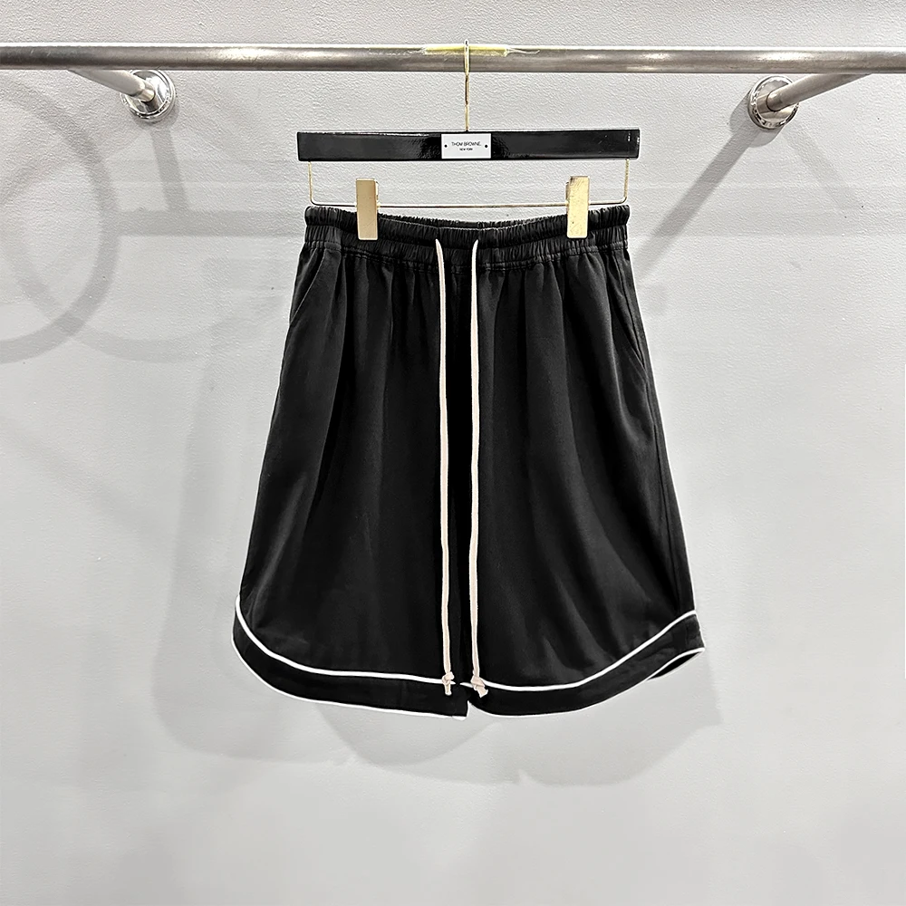 Men'S Casual Short Cotton Harem Gothic Style Men's Clothing Sweatpants Summer Women Loose Black Shorts
