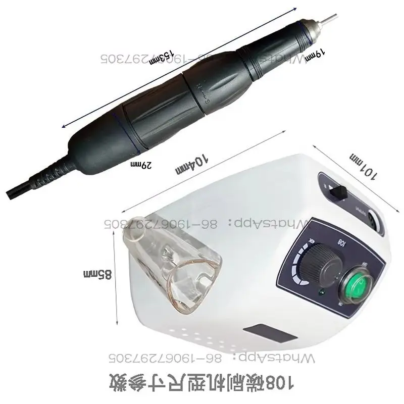 108 Handheld Engraving Grinder 40,000 Turn Large Torque Small Jade Wood Nuclear Engraving Punching Tool