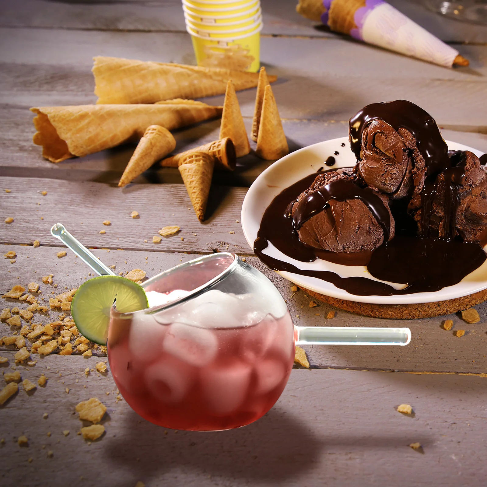 كوب حلوى زجاجي وعاء آيس كريم أنيق صغير الحجم لحفلات الزفاف وجبات خفيفة للسلطة أوعية تقديم أكواب بودنغ كوب حلوى