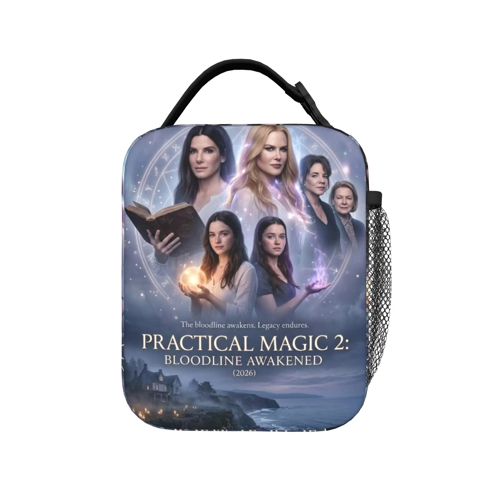 Practical Magic 2 Thermal Insulated Lunch Bag for Work  Portable Food Bag Container Men Women Cooler Thermal Lunch Boxes