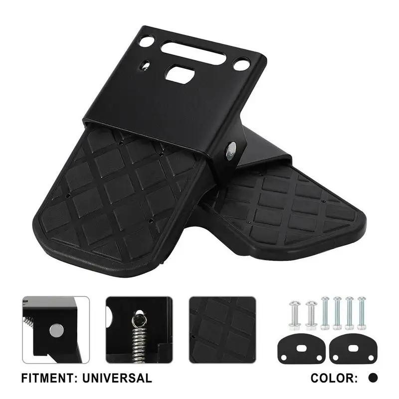 

Motorcycle Accessories Heel Guard Plates Foot Rests Foldable Extend Front Foot Rest Noiseless Electric Bicycles Pedal