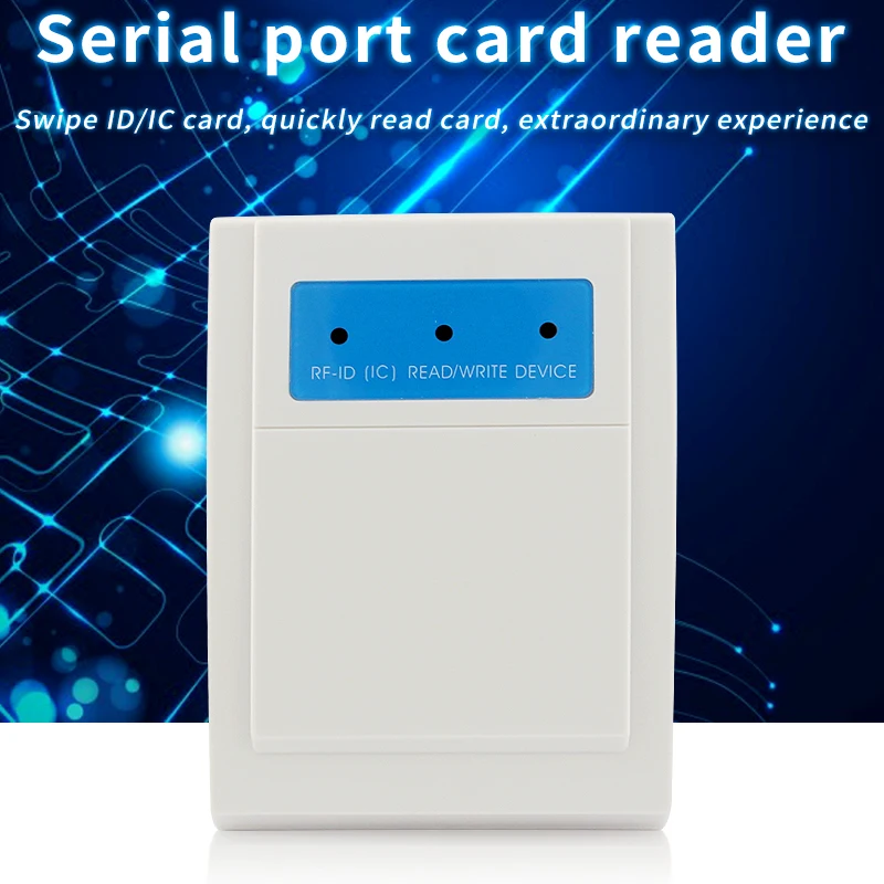 IC Card Serial Port Card Reader, USB Powered RS232 Card Reader, ID Card Issuer, Membership System Induction Card Dispenser