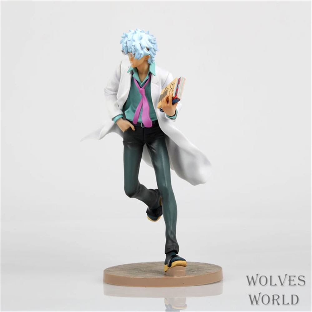 

Cute Anime Sakata Gintoki PVC Action Figure Statue Collectible Model Kids Toys Doll Gifts 22cm