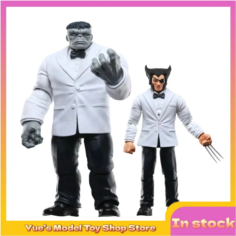 

【In Stock】Hasbro Wolverine Gray Hulk Marvel X-Men 6-inch Action Figure Anime Model Toy Collection Gift