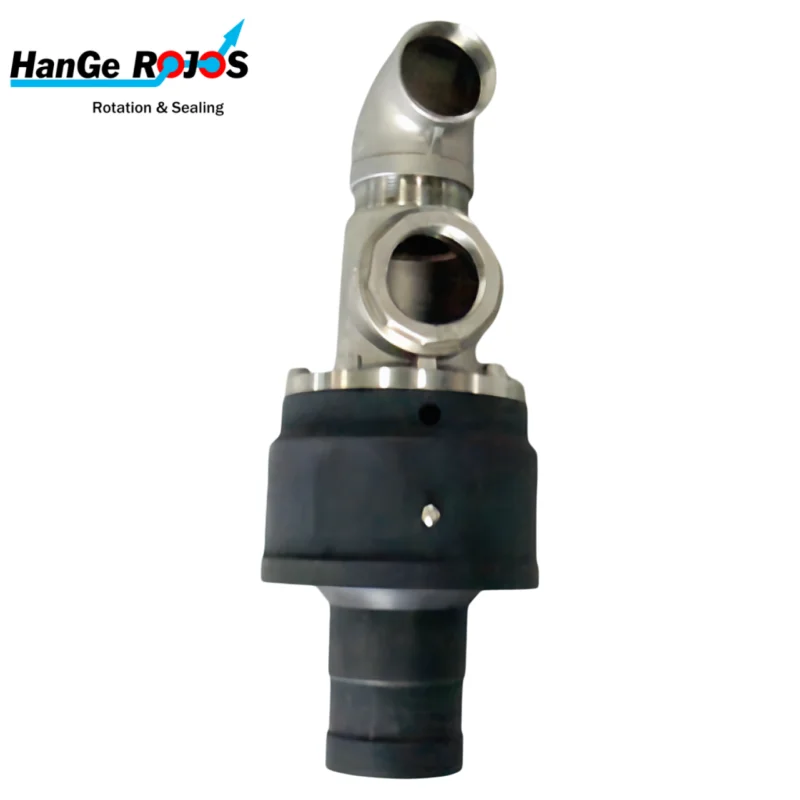 hot Customizable Dual Channel Rotary Swivel Joint Model WT4-80.50-K-17 Water & Mechanical Seal 500 RPM 20 Bar