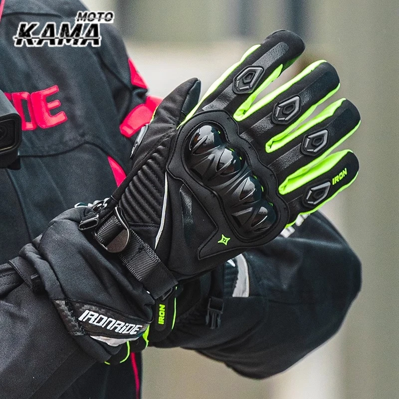 

Winter Motorcycle Gloves Waterproof Windproof Full Finger Moto Motorbike Riding Gloves Touch Screen Moto Motocross Gloves 장갑