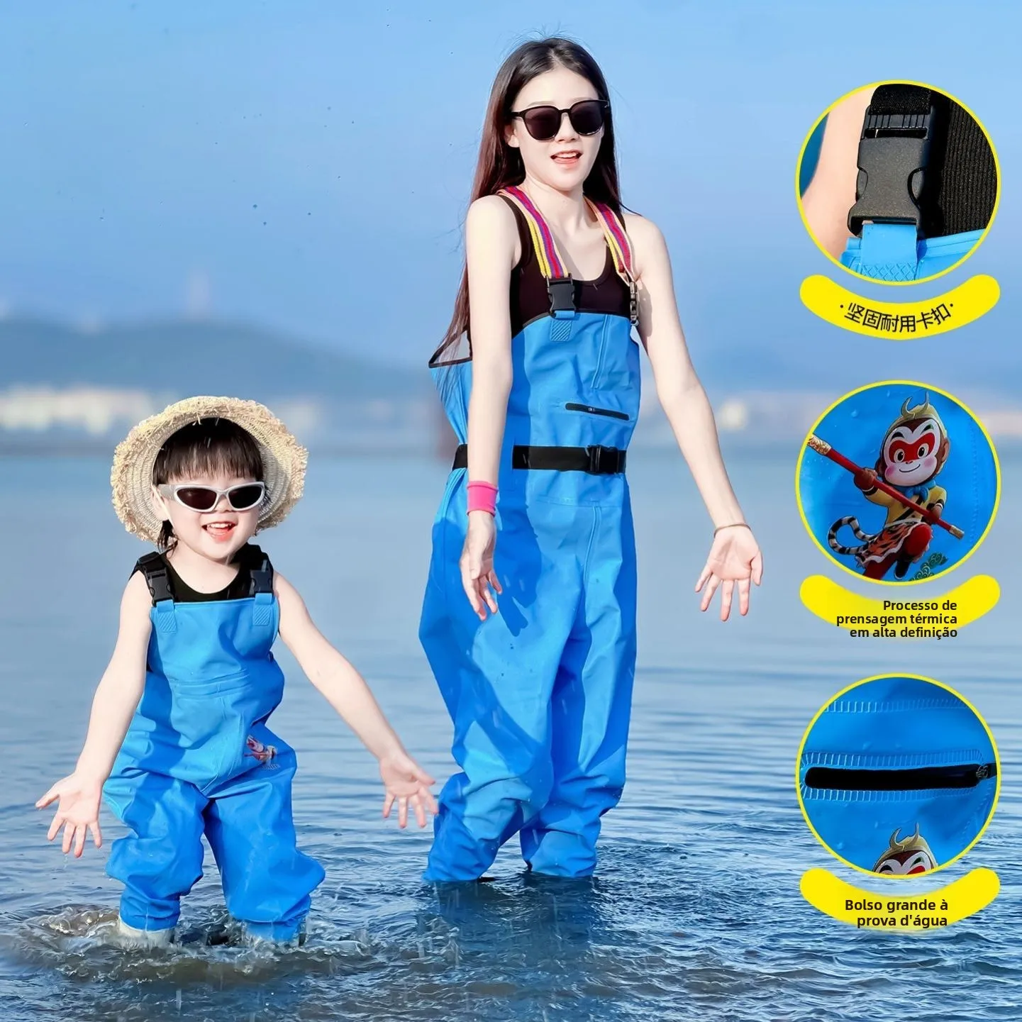 thickened-waterproof-overall-suit-and-rain-boots-for-parent-child-interaction-fishing-and-wading-clothes-for-men-and-women
