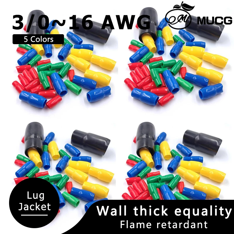 Terminal Lug jacket PVC Terminal sheath Terminal boot Terminal cover Terminal lug insulated jacket Lug Flame retardant sheath