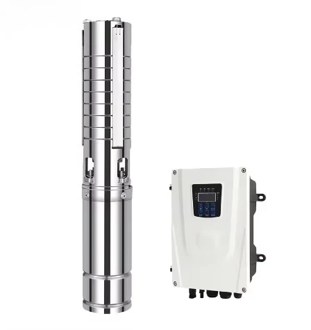 مضخة مياه الآبار تعمل بالطاقة الشمسية لمضخة الطاقة لإمدادات المياه عن بعد 4 بوصة 3 حصان تيار متردد/تيار مستمر