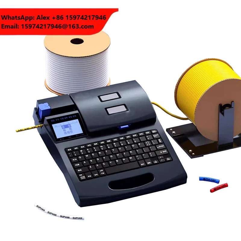 Wire Printer Tube Marking Machine Cable Label Printer Heat Shrink Tube Printer