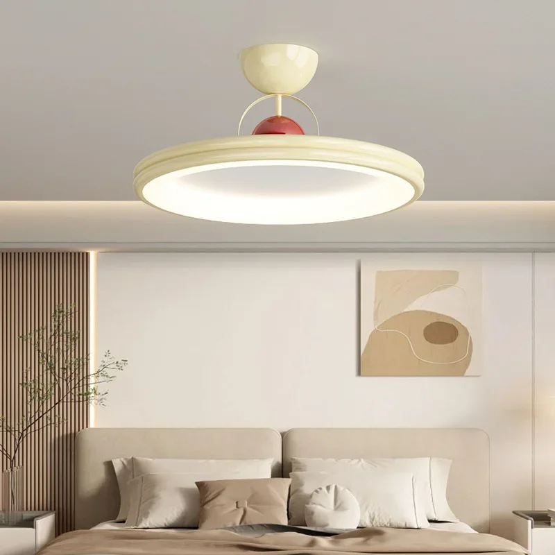 

Advanced eye protection study cream wind flying saucer room light ceiling light