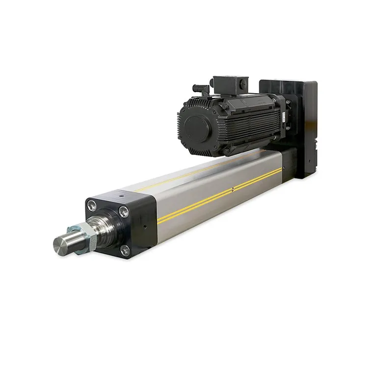 محرك خطي لأسطوانات تلسكوبية فولاذية عالية الدقة TLF مع محرك سيرفو أسطوانة هيدروليكية كهربائية نوع المنتج