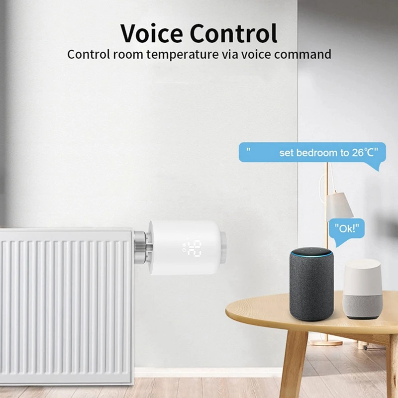 MAKE Tuya-Zigbee-Smart-Thermostatic-Válvula-Controlador de Aquecimento-Thermostático-Radiador-Válvula-Remoto-Thermostato-Mobile-App-Control