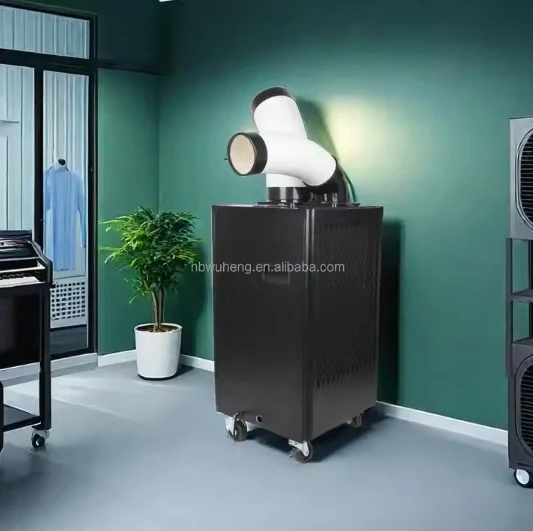 Wholesale Custom Dual Hose Unattended Low Energy Portable Industrial Air Conditioner R410A Compressor 300m/h Airflow 48dB Floor