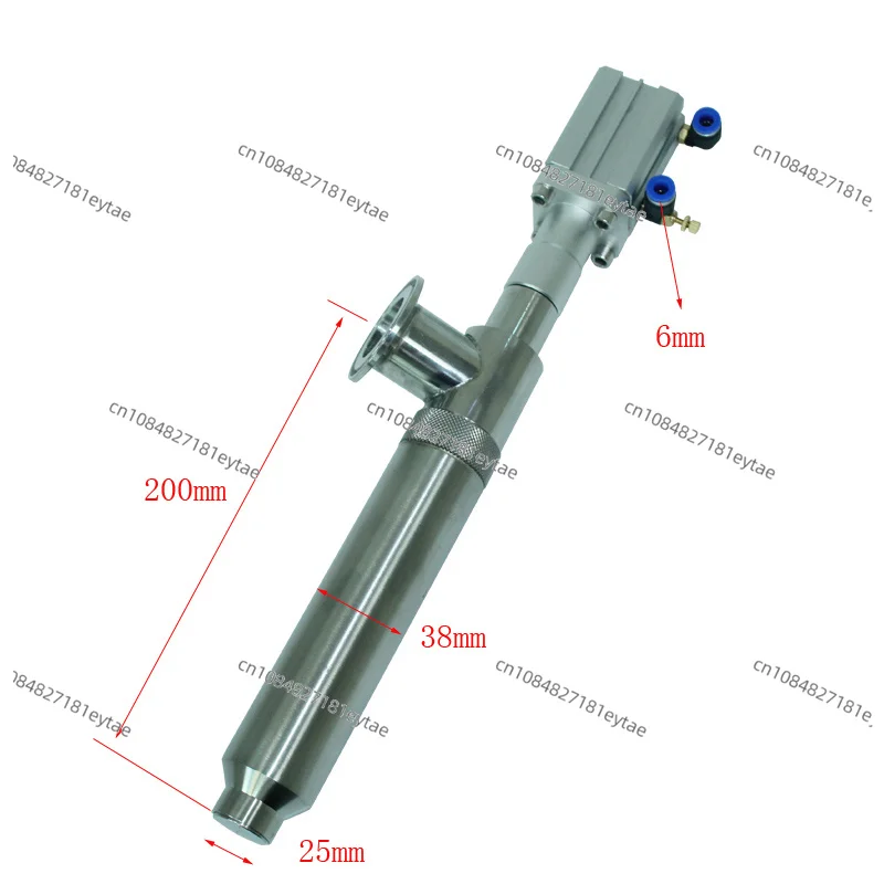 Pneumatic Piston Filler Anti Drop Extended Filling Valve Nozzle Outlet