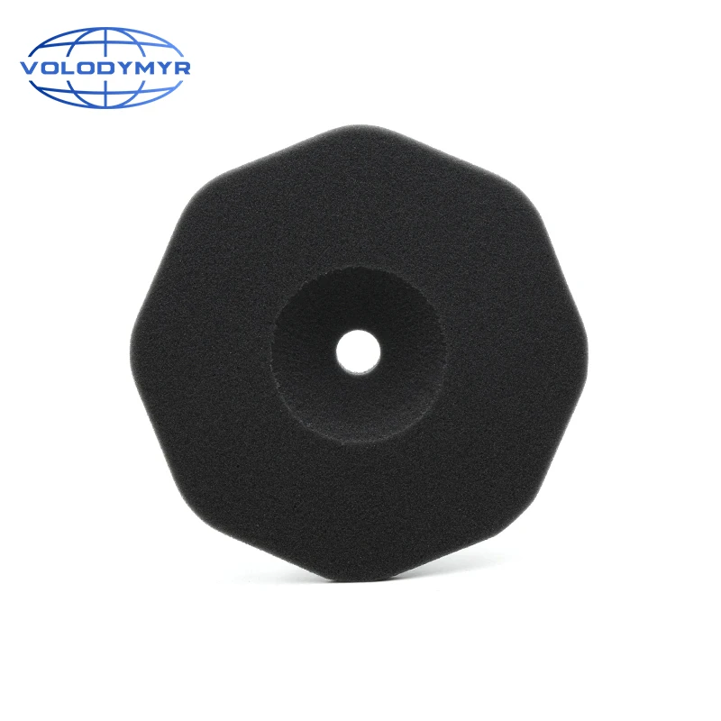 Volodymyr Octagonal Polishing Disc 5 Inch Hook&loop Sponge for Car Polisher Buffer Cutting Finishing Buffing Polish Waxing