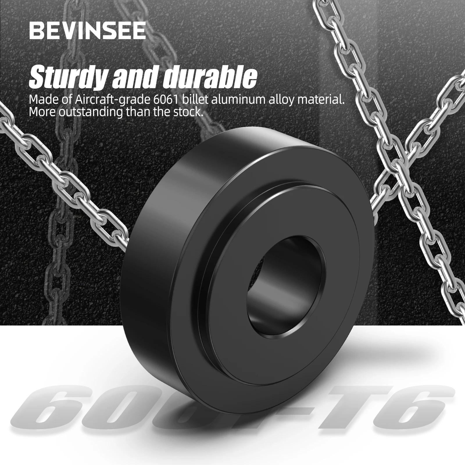 BEVINSEE Shifter Bracket Bushings for VW 02A 02J 02M 02Q Gearboxes for Golf MK5 MK6 for Passat B6 B7, for Audi A3/S3 8P,TT 8J