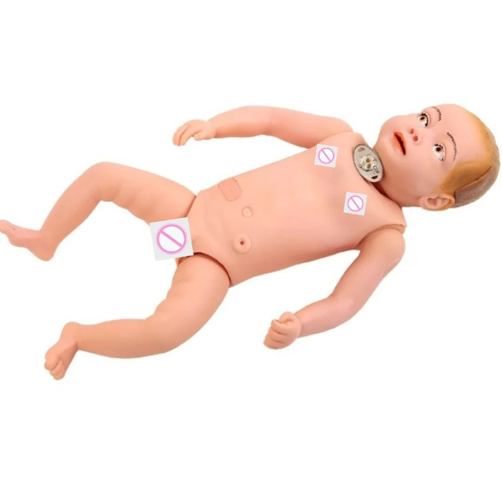 Advanced Infant Tracheotomy Care Model Medical Science Baby Nursing Training Simulator Medical Supplies Educational Teaching Mat