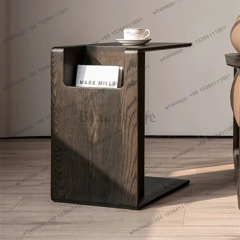 LJY Aesthetic Glamour Coffee Table Trendy Minimalist Space Saving Vintage Side Table Quality Creative Salontafel Home Furniture