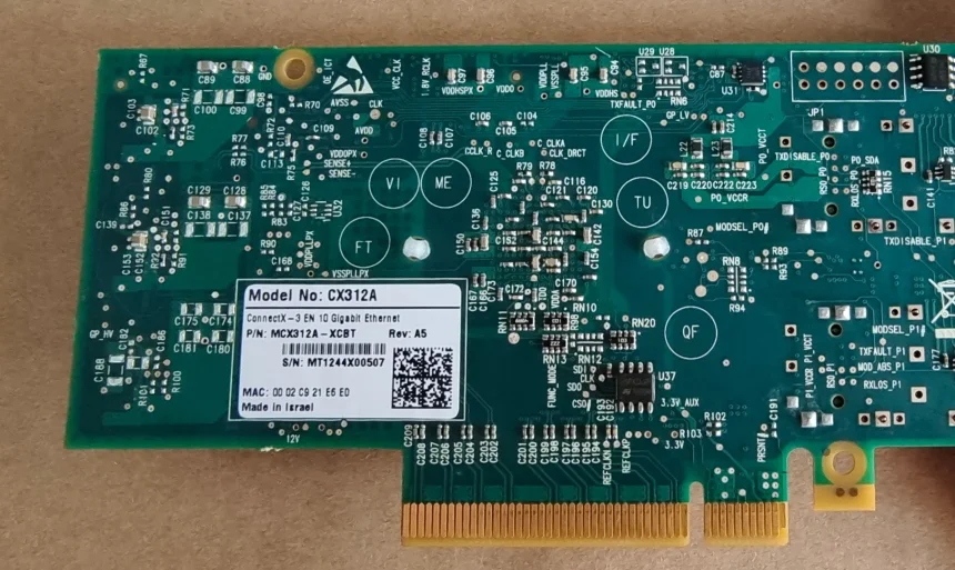 MCX312A-XCBT CX312A  ConnectX-3 EN Dual Port 10Gigabit PCIe Network card