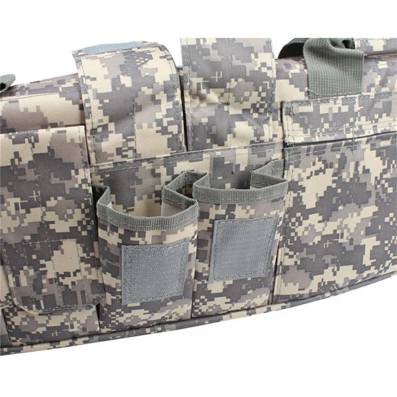 Tactical Heavy Gun Carry Bag, Rifle Case, Bolsa Revista de Ombro, Mochila de Caça, Camo Multicam, Airsoft Equipment, 120cm