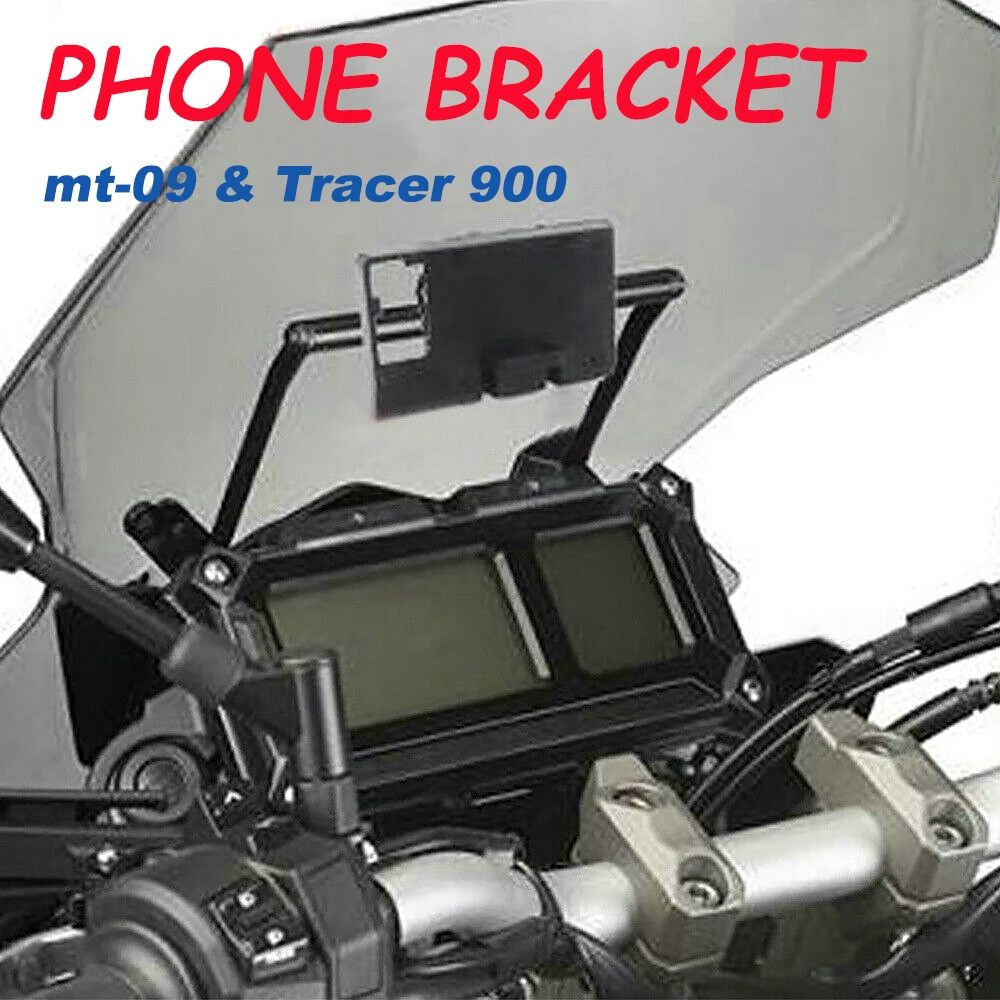 

For Yamaha MT 09 MT09 Tracer 900 2016 2017 Artudatech Motorcycle Accessories GPS Phone Stand Bracket Holder Navigation Plate