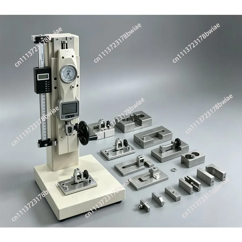 Hand-crank tension pressure testing machine Push-pull force meter Rack spring tension stress testing instrument Dynamometer