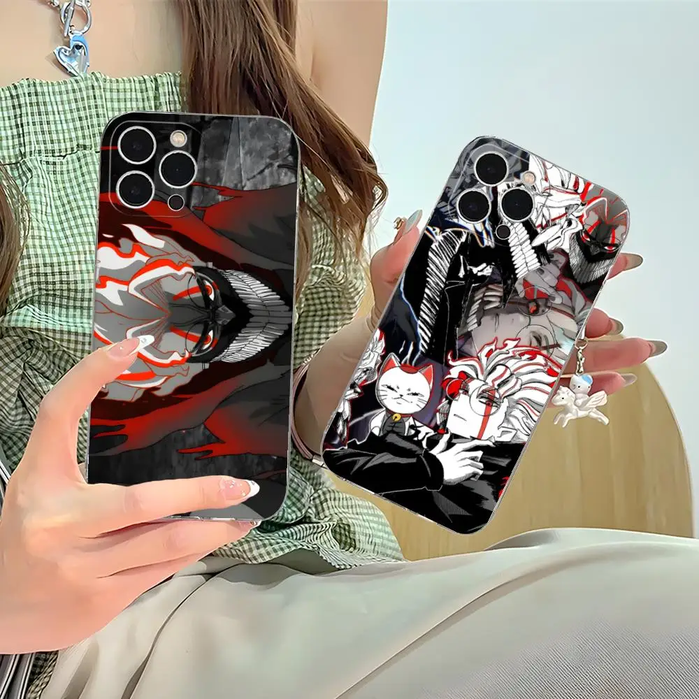 

Чехол для мобильного телефона Dandadan Okarun для iPhone 16, 15, 14, 13, 12, 11 X XR XS 8 6 Pro Max Plus, мини-прозрачный цветной защитный красивый