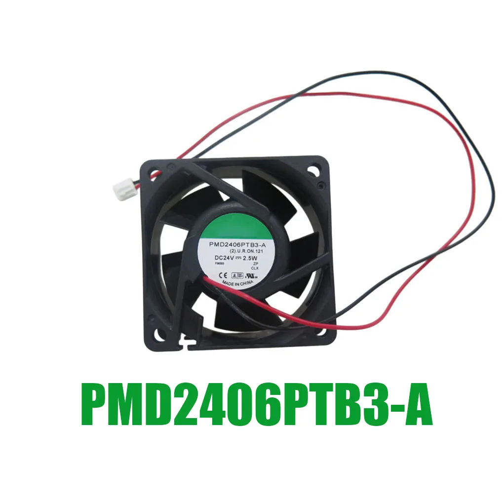 For SUNON PMD2406PTB3-A (2).U.R.ON.121 DC24V 2.5W 2PIN 2Lines Cooling Fan