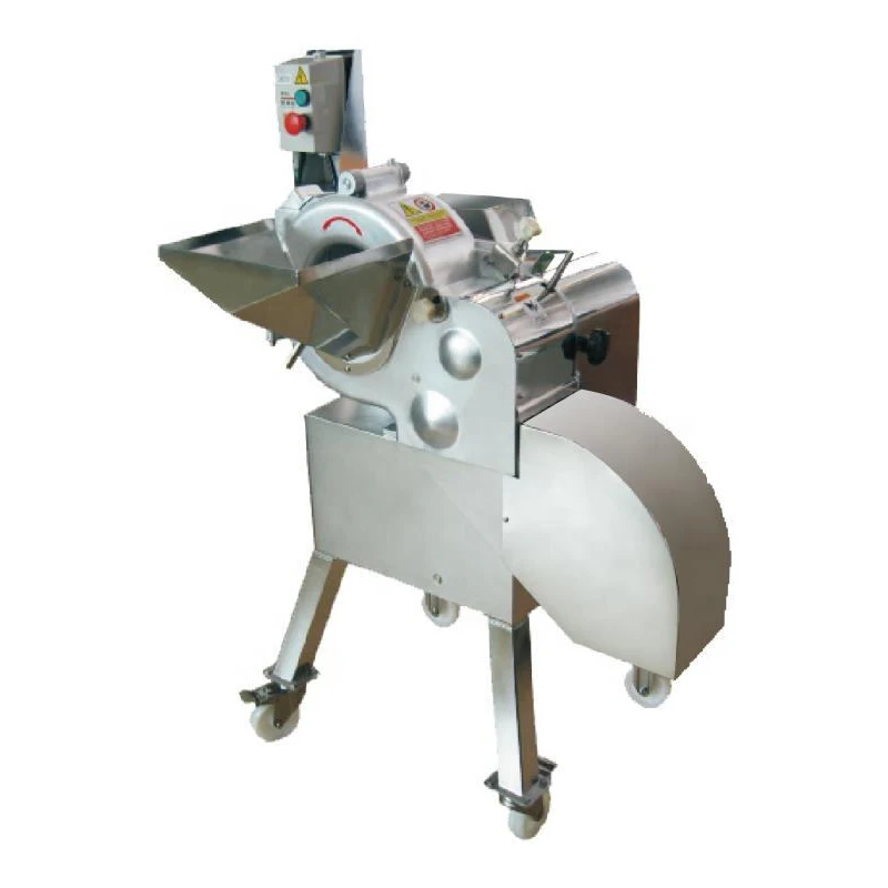 Commercial Fruit Vegetable Cutter Potato Carrot Slicer Dicer For Bakery Use Strong Motor For Shredded Portion Chopper Machine